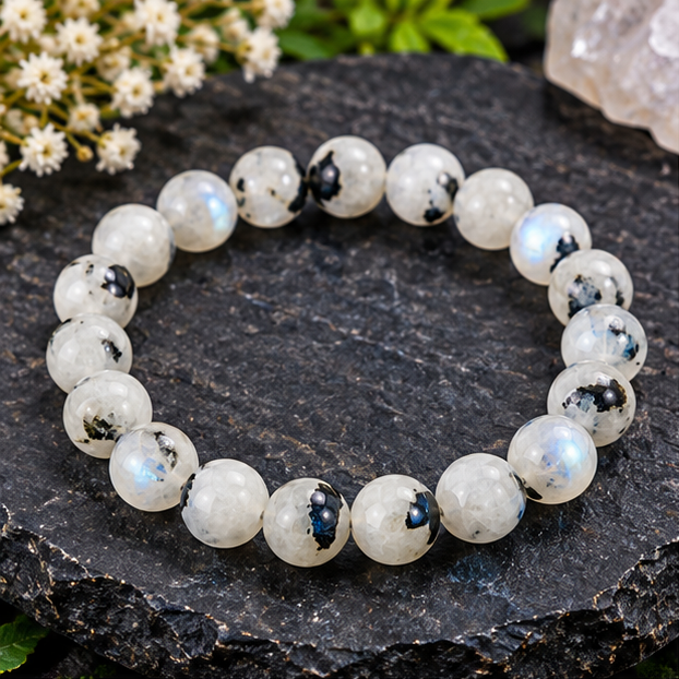 Rainbow Moonstone Bracelet