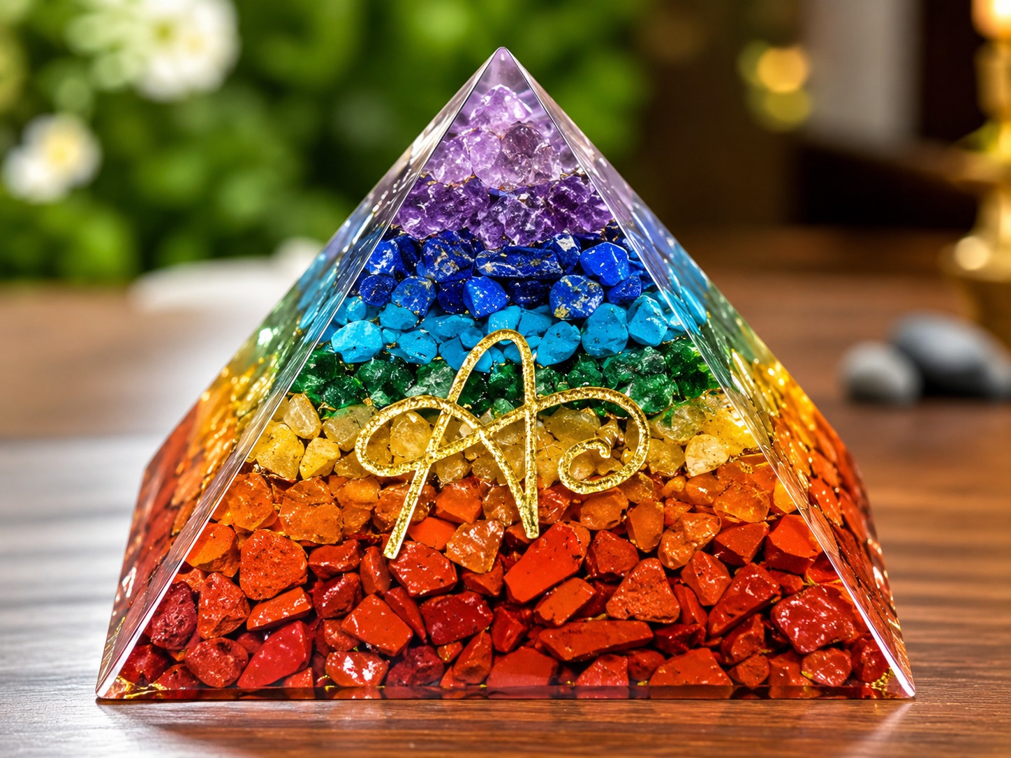 7 Chakra Organ Pyramid