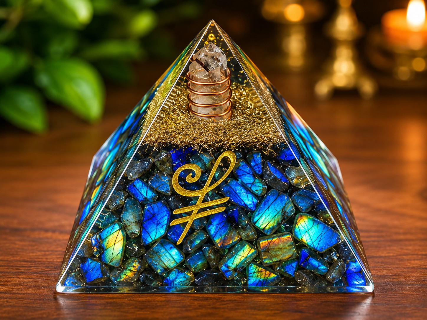 Labradorite Organ Pyramid