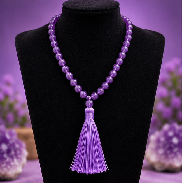 Amethyst Mala