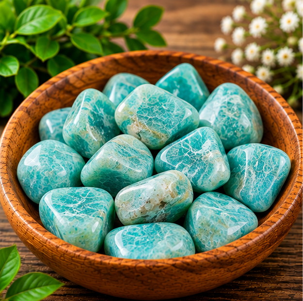 Amazonite Tumbled Stones