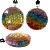7 chakra & Flower of Life Pendants
