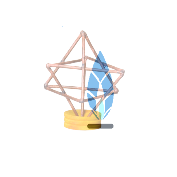 8 Cone Copper Merkaba