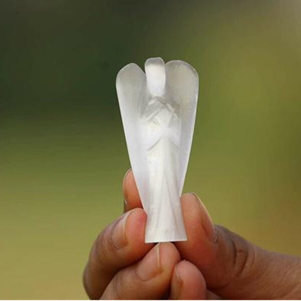 Selenite Angel Crystal Statues - Image 2