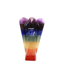Seven Chakra Angel Crystal Statue