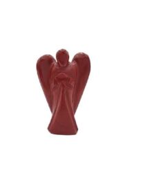 Red Jasper Angel Crystal Statue