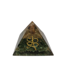Green Aventurine Zibu Organ Pyramid