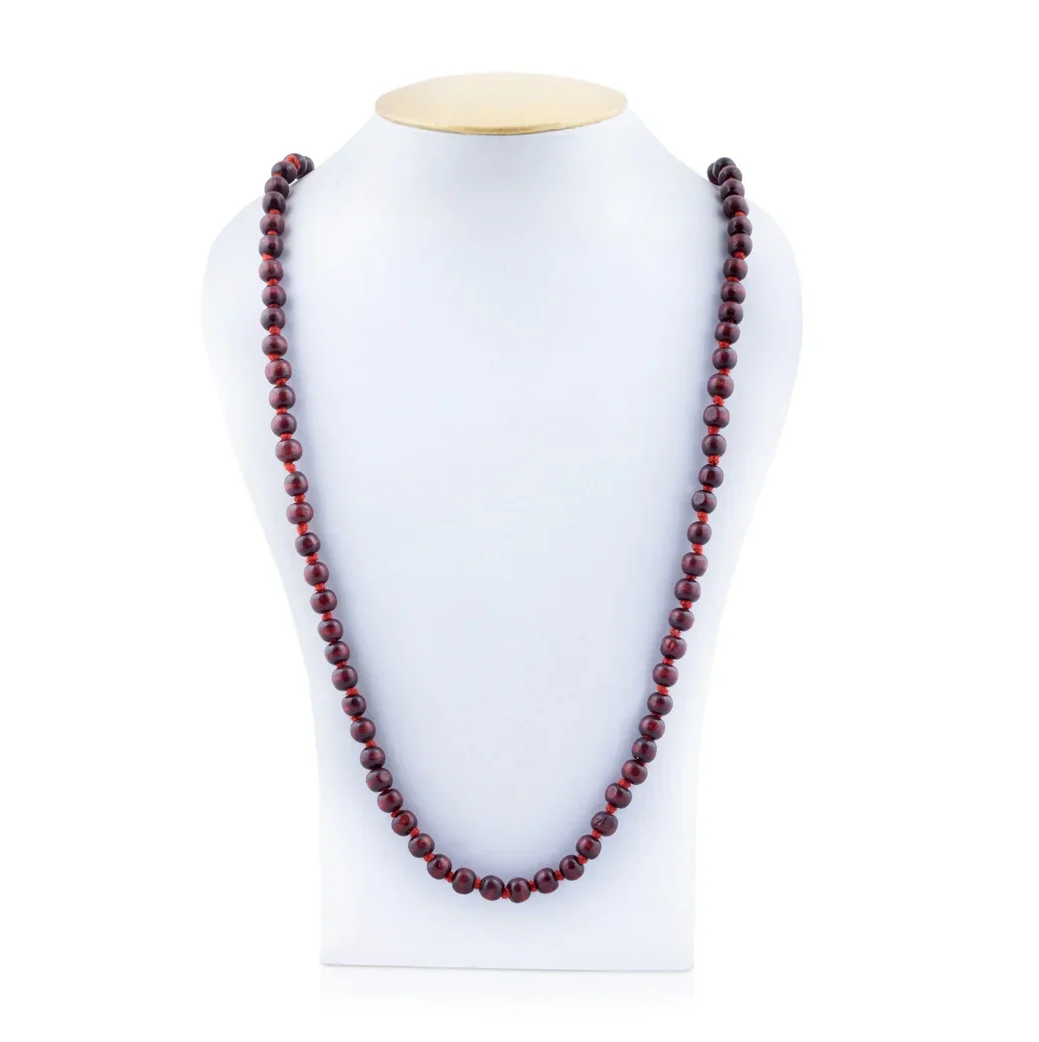 Red Chandana Mala 8mm
